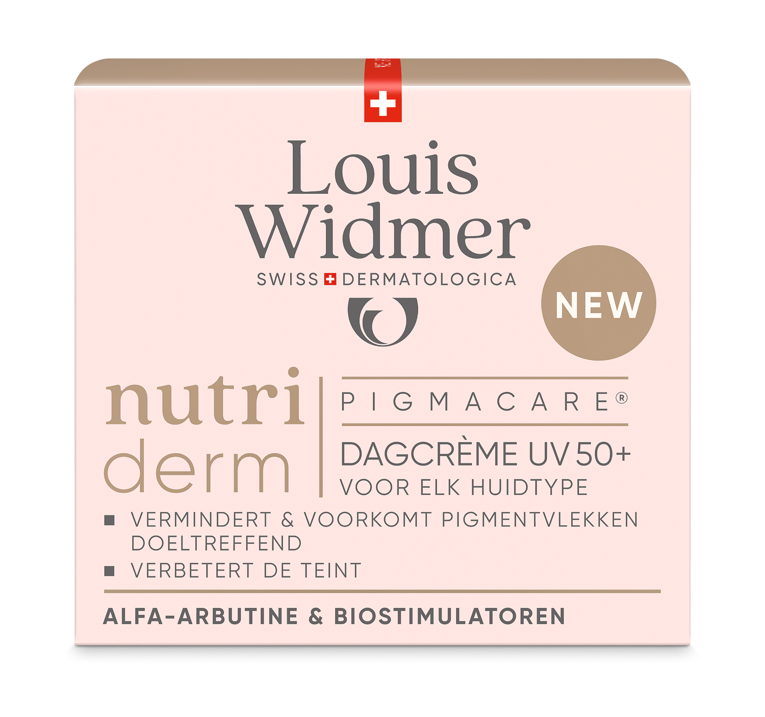 Louis Widmer Nutriderm Pigmacare® Dagcrème Uv 50+ Licht Geparfumeerd (50 ml)