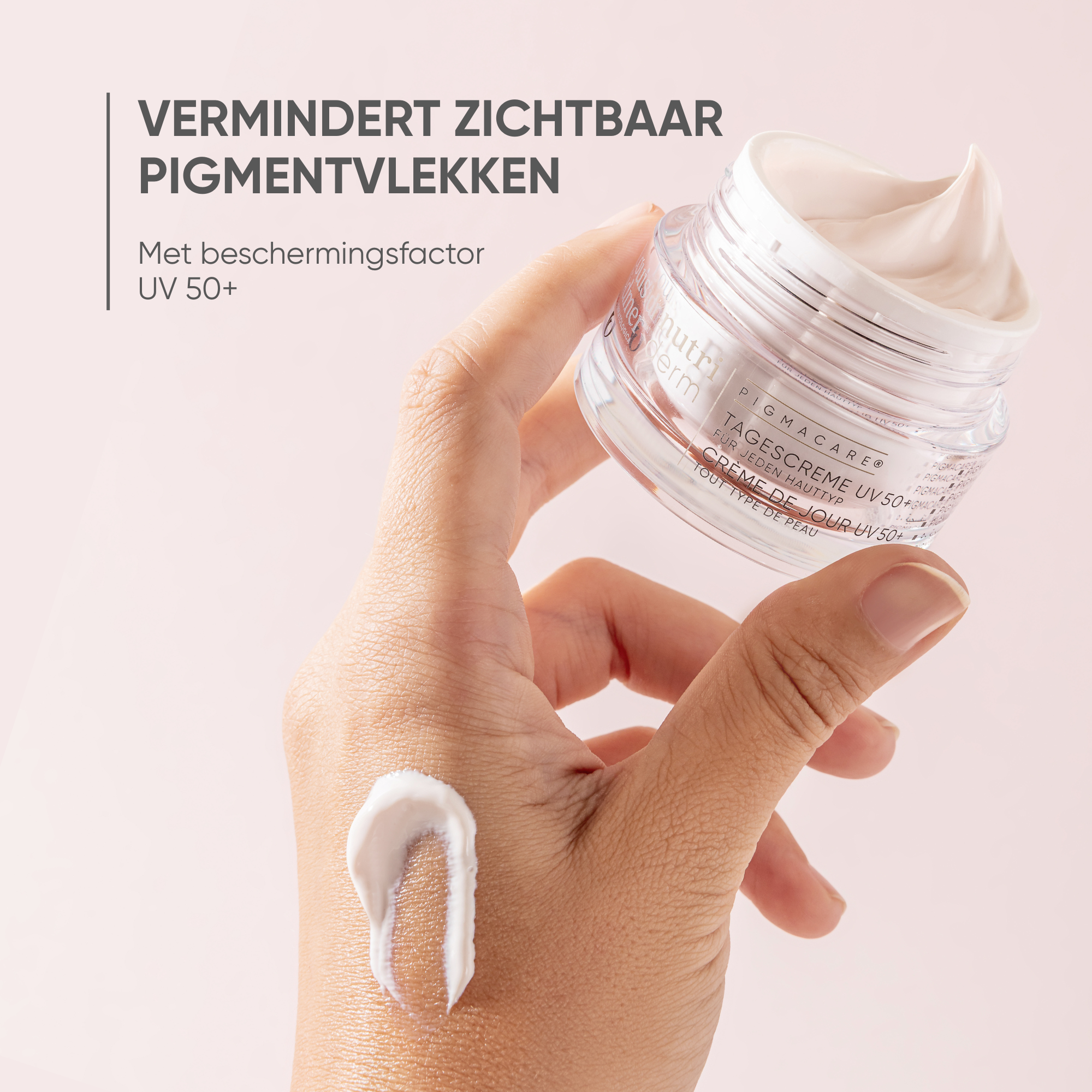 Louis Widmer Nutriderm Pigmacare® Dagcrème Uv 50+ Licht Geparfumeerd (50 ml) - image 4