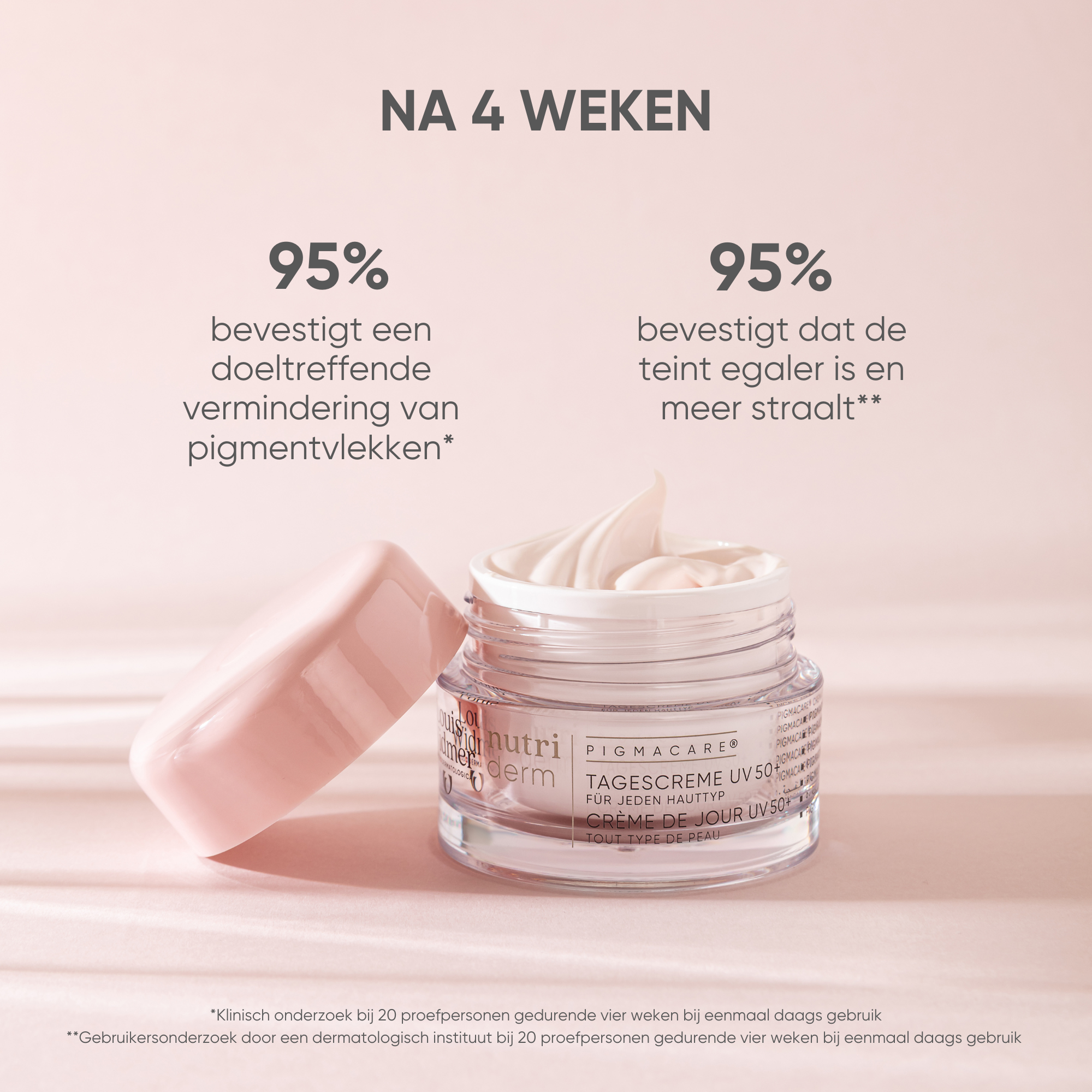 Louis Widmer Nutriderm Pigmacare® Dagcrème Uv 50+ zonder Parfum (50 ml) - image 3