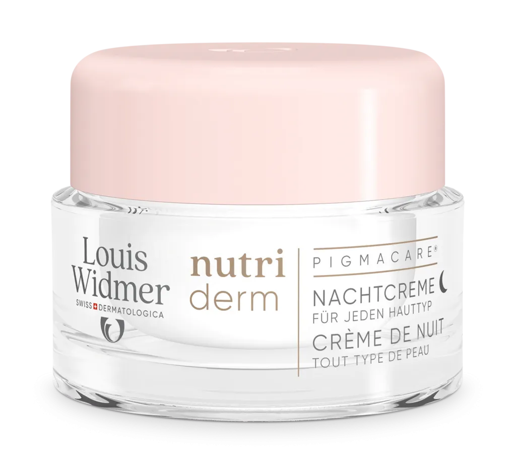 Louis Widmer Nutriderm Pigmacare® Nachtcrème Licht Geparfumeerd (50 ml)