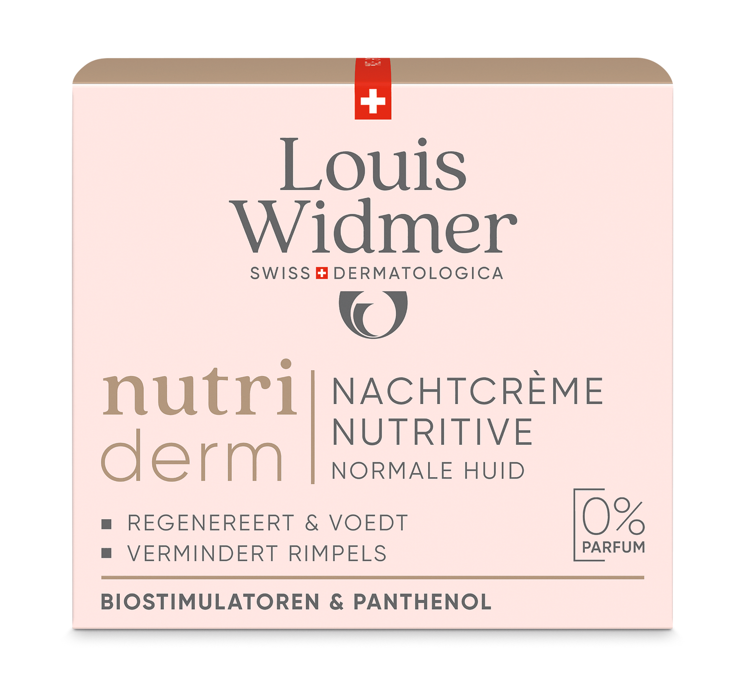 Louis Widmer Nutriderm Nachtcrème Nutritive zonder Parfum (50 ml)
