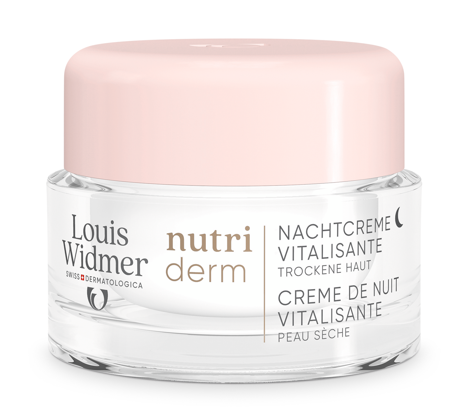 Louis Widmer Nutriderm Nachtcrème Vitalisante Licht Geparfumeerd (50 ml)