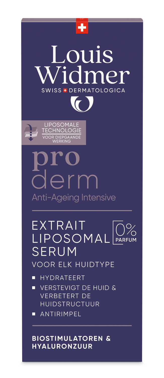 Louis Widmer Proderm Extrait Liposomal Serum zonder Parfum (30 ml)