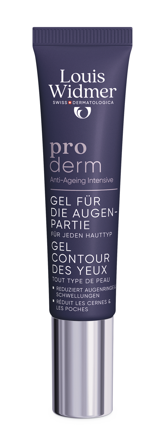 Louis Widmer Proderm Oogomtrekgel Licht Geparfumeerd (15 ml)