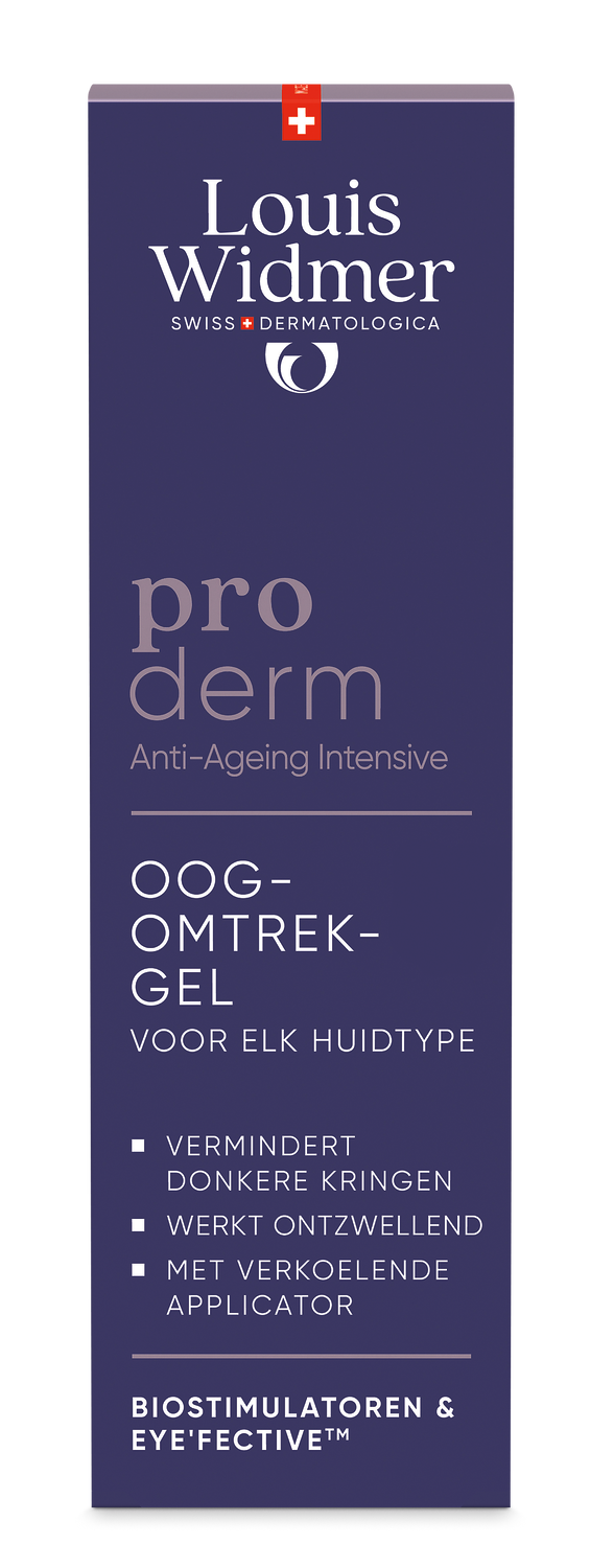 Louis Widmer Proderm Oogomtrekgel Licht Geparfumeerd (15 ml)