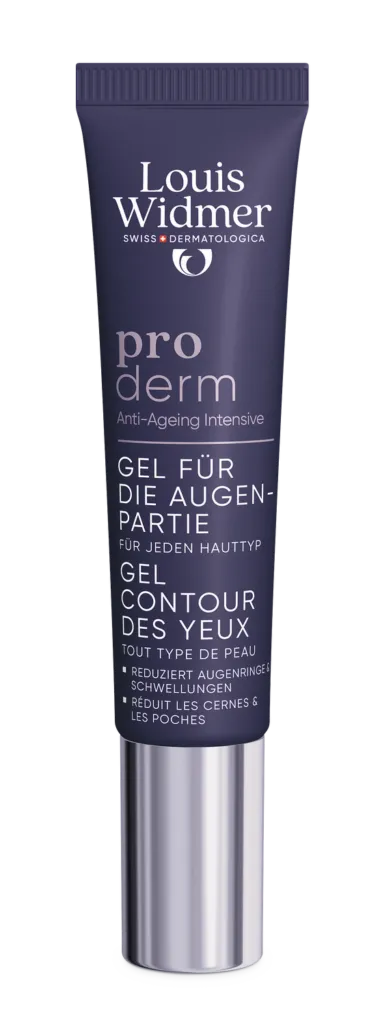 Louis Widmer Proderm Oogomtrekgel zonder Parfum (15 ml)