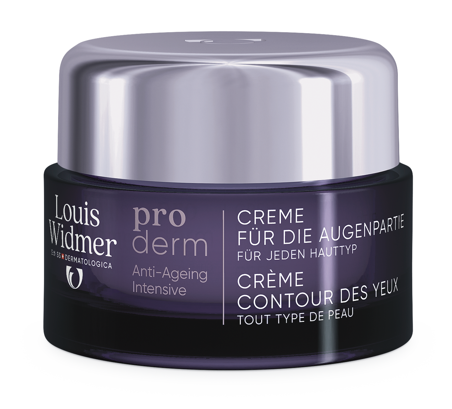 Louis Widmer Proderm Oogomtrekcrème zonder Parfum (30 ml)