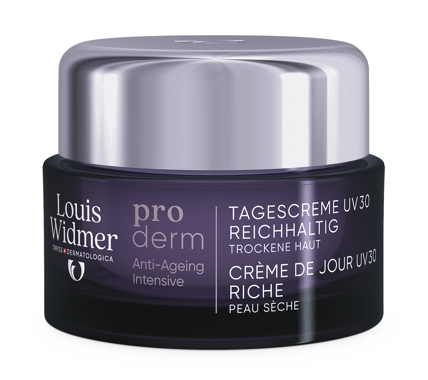 Louis Widmer Proderm Dagcrème Uv 30 Rijke Textuur Licht Geparfumeerd (50 ml)
