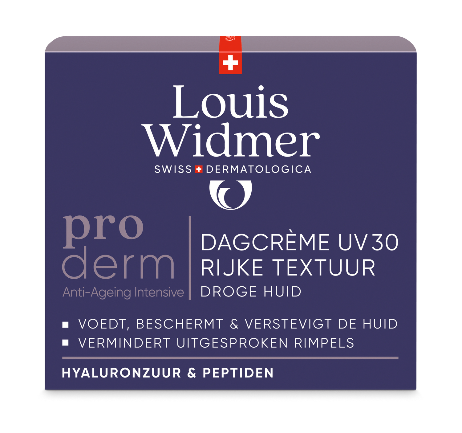 Louis Widmer Proderm Dagcrème Uv 30 Rijke Textuur Licht Geparfumeerd (50 ml)