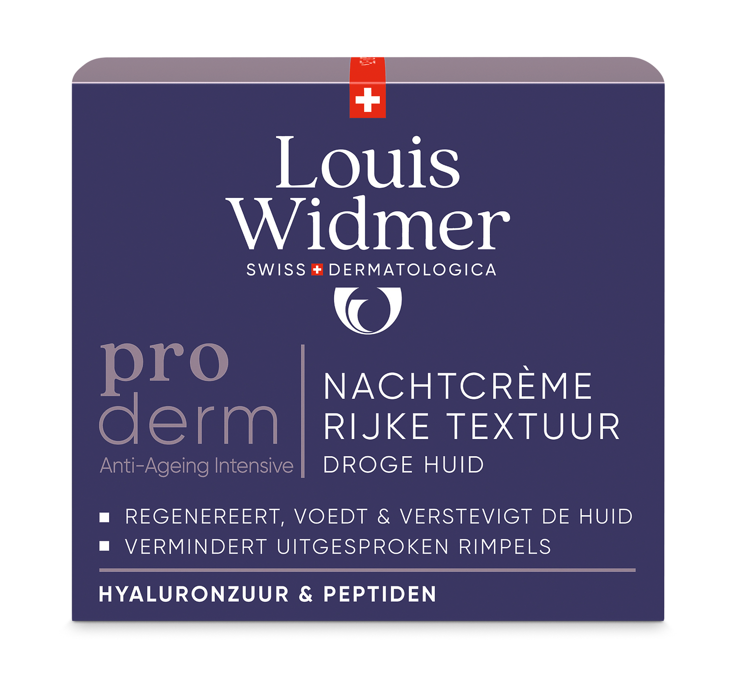 Louis Widmer Proderm Nachtcrème Rijke Textuur Licht Geparfumeerd (50 ml)