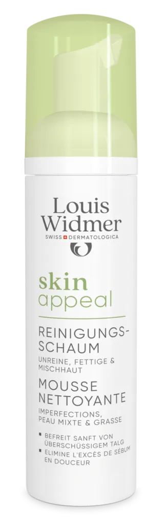 Louis Widmer Skinappeal Reinigende Mousse zonder Parfum (150 ml)
