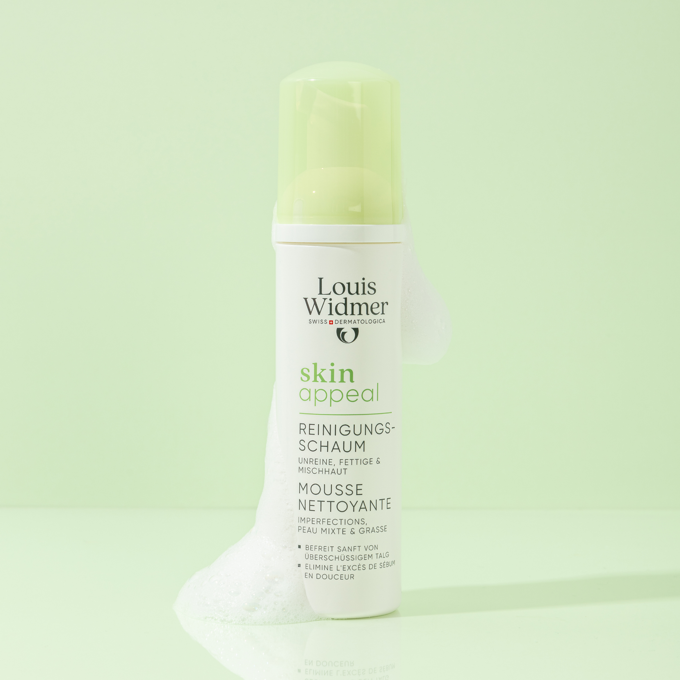 Louis Widmer Skinappeal Reinigende Mousse zonder Parfum (150 ml) - image 2