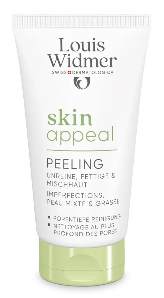 Louis Widmer Skinappeal Peeling zonder Parfum (50 ml)