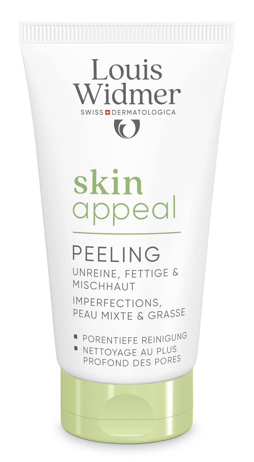 Louis Widmer Skinappeal Peeling zonder Parfum (50 ml)