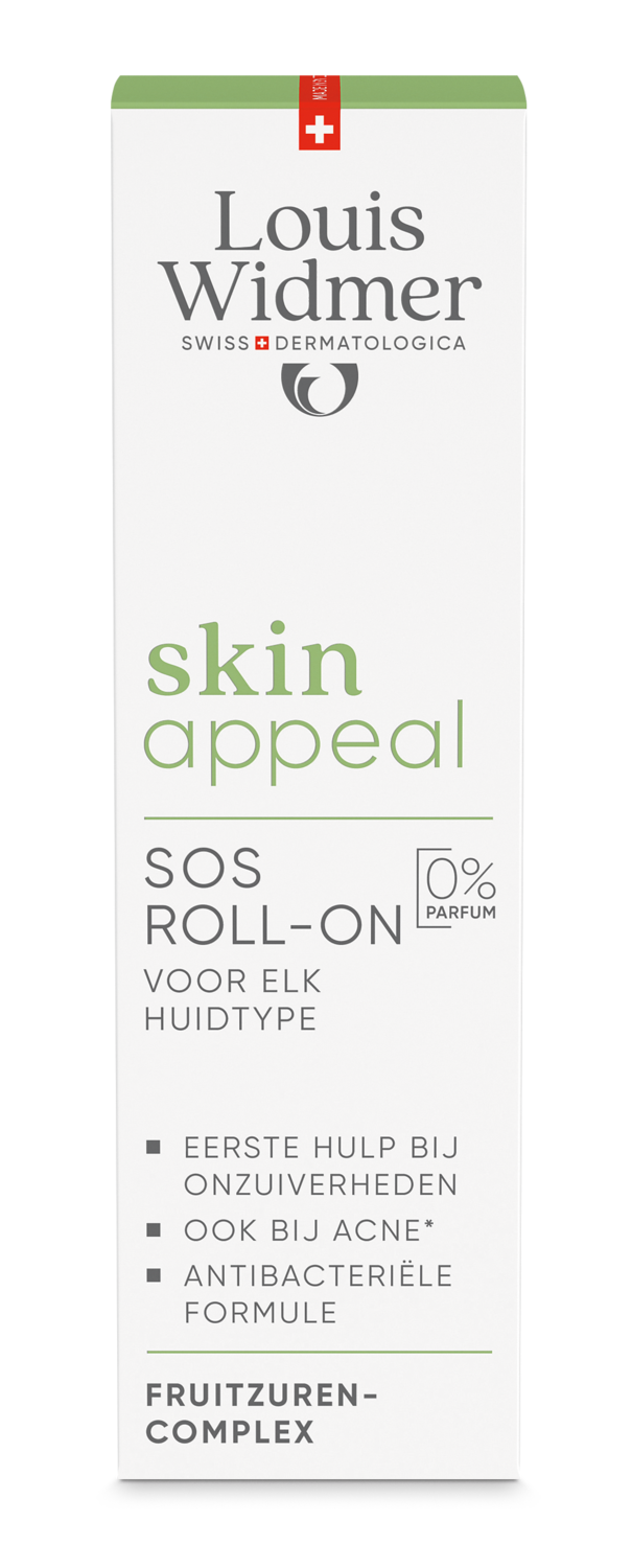 Louis Widmer Skinappeal Sos Roll-on zonder Parfum (10 ml)