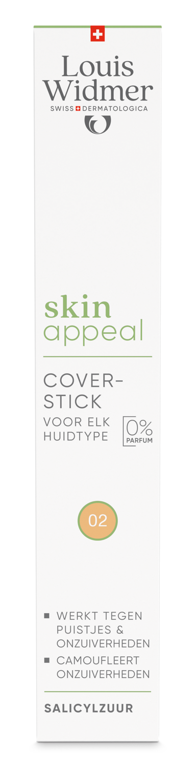 Louis Widmer Skinappeal Coverstick 02 zonder Parfum (0,25 gr)