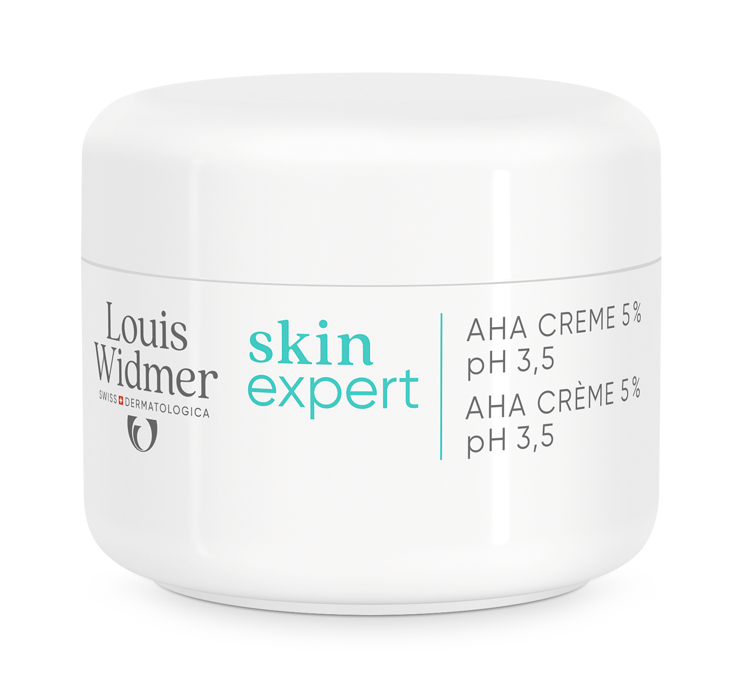 Louis Widmer Skinexpert Aha Crème 5 % Ph 3,5 zonder Parfum (50 ml)
