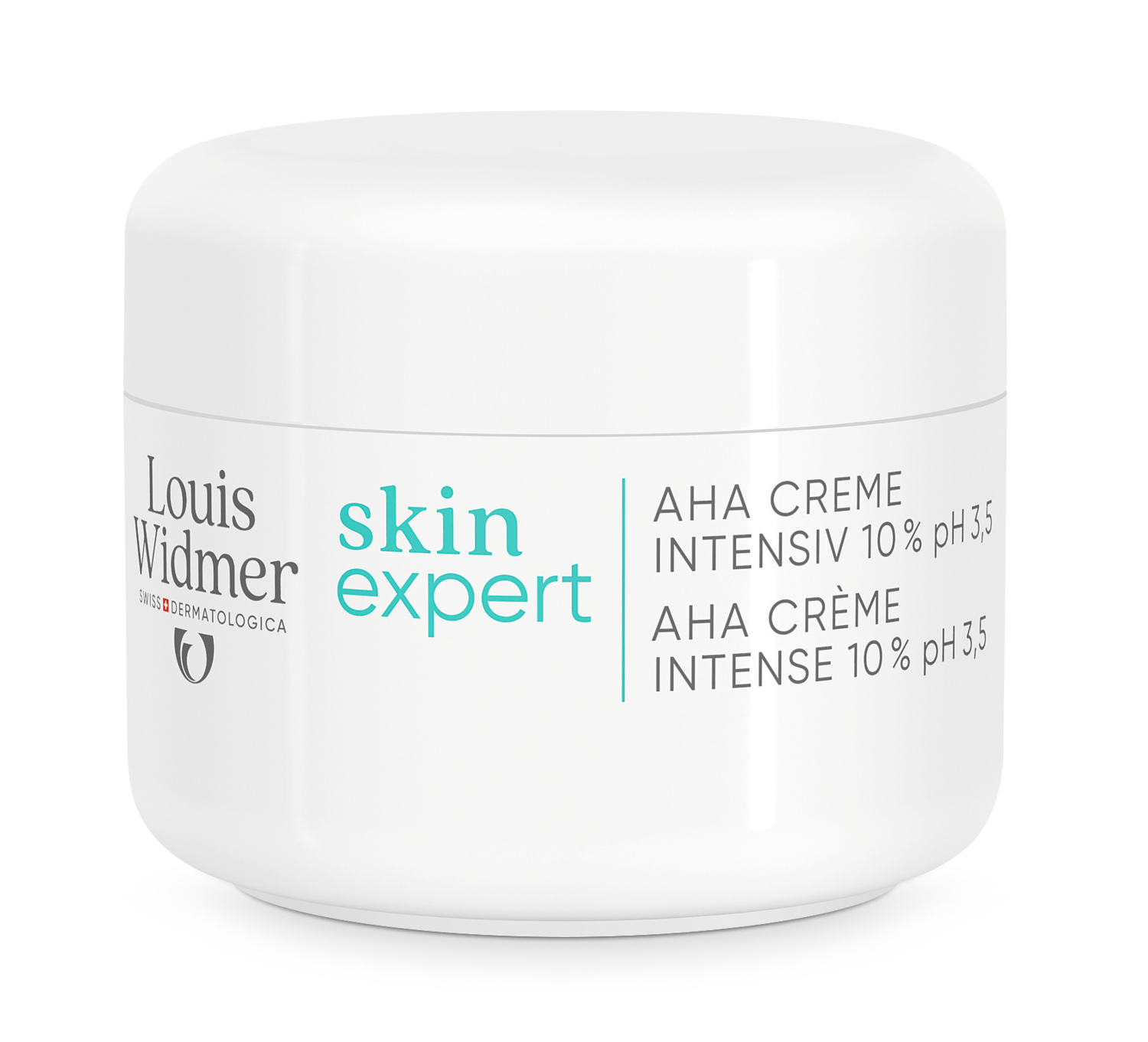 Louis Widmer Skinexpert Aha Crème Intensief 10 % Ph 3,5 zonder Parfum (50 ml)