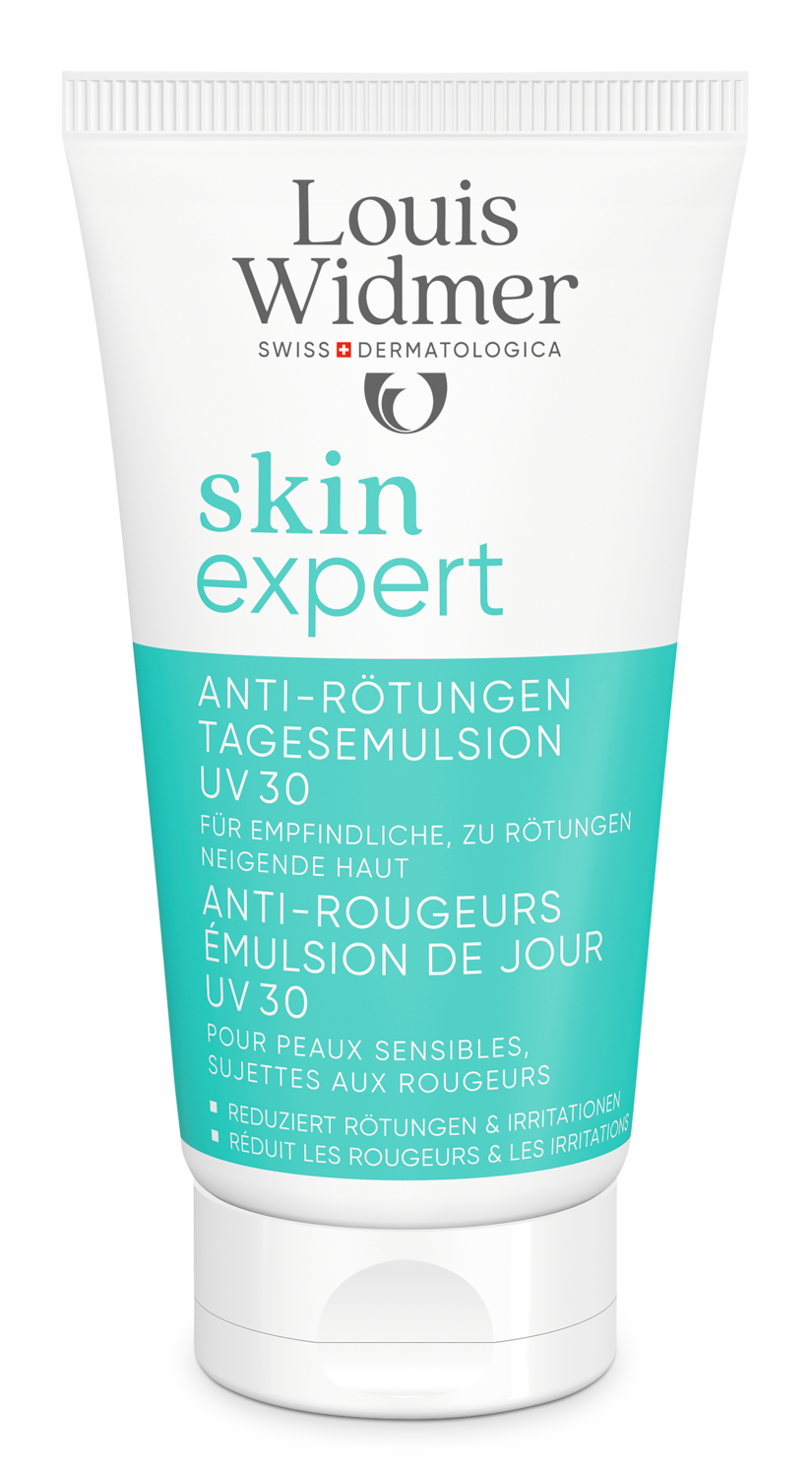 Louis Widmer Skinexpert Anti-roodheid Dagemulsie Uv 30 zonder Parfum (50 ml)