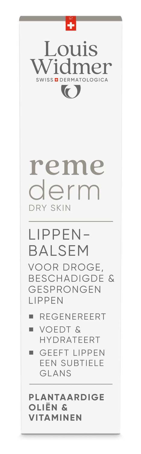 Louis Widmer Remederm Lippenbalsem Licht Geparfumeerd (15 ml)