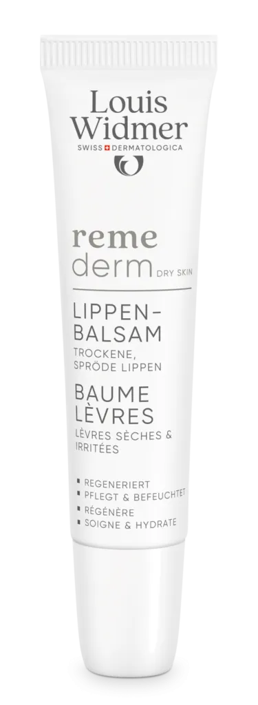 Louis Widmer Remederm Lippenbalsem zonder Parfum (15 ml)