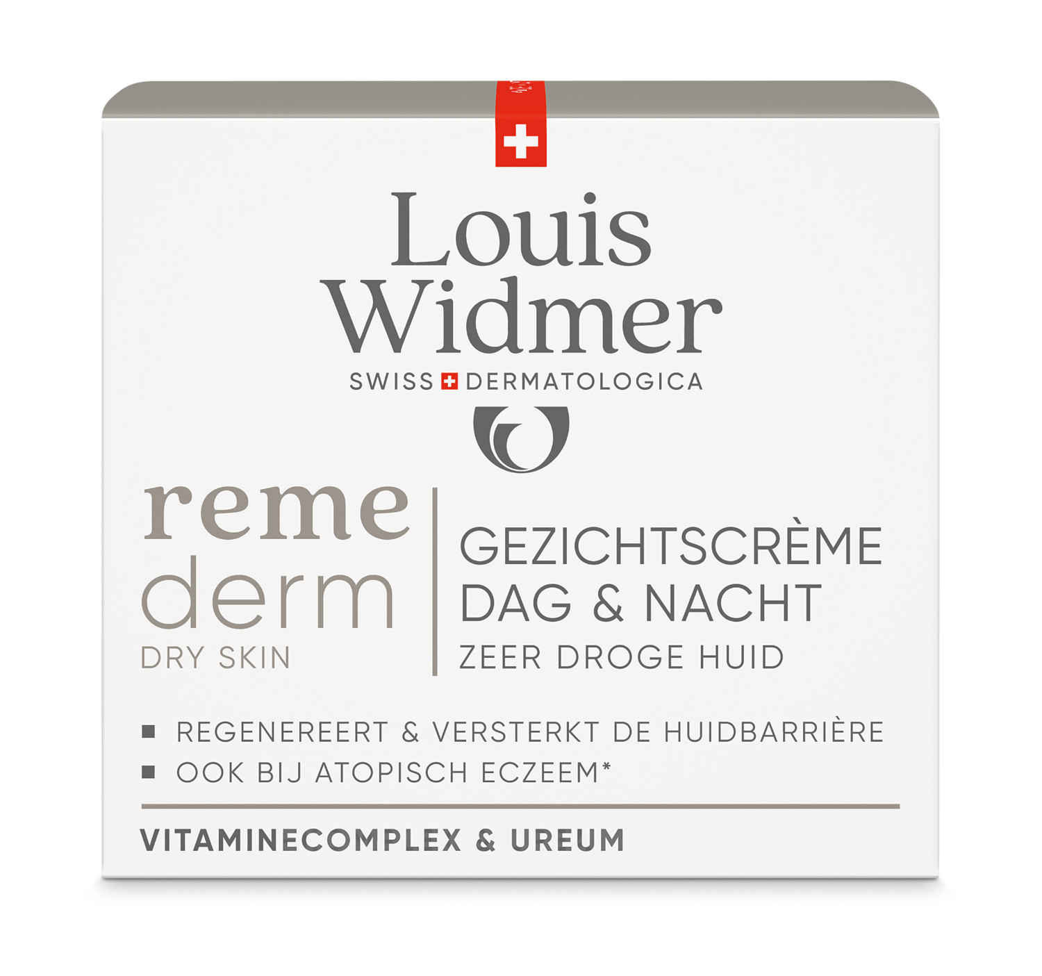 Louis Widmer Remederm Gezichtscrème Dag & Nacht Licht Geparfumeerd (50 ml)