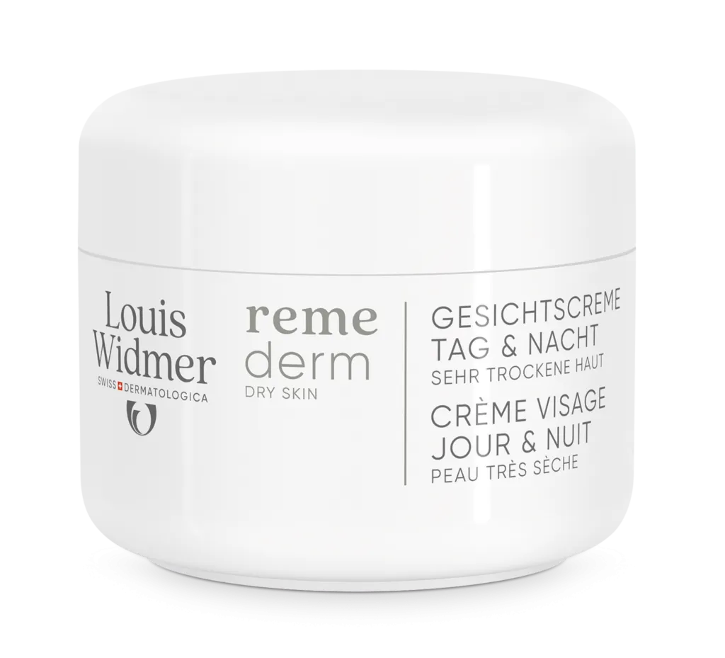 Louis Widmer Remederm Gezichtscrème Dag & Nacht zonder Parfum (50 ml)