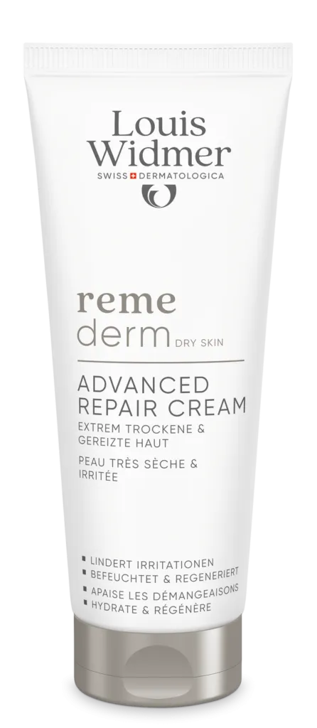 Louis Widmer Remederm Advanced Repair Cream zonder Parfum (75 ml)