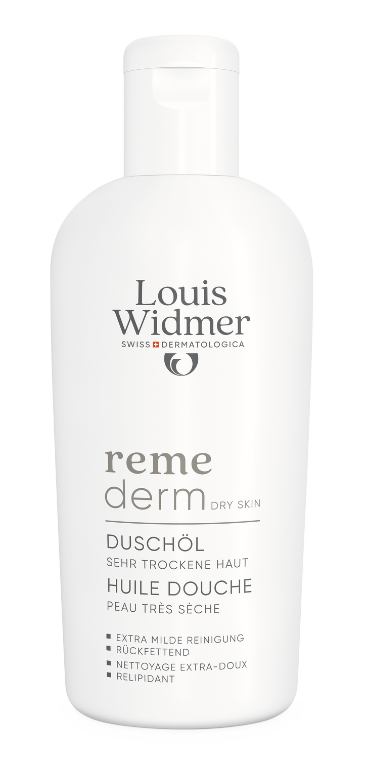 Louis Widmer Remederm Doucheolie Licht Geparfumeerd (200 ml)