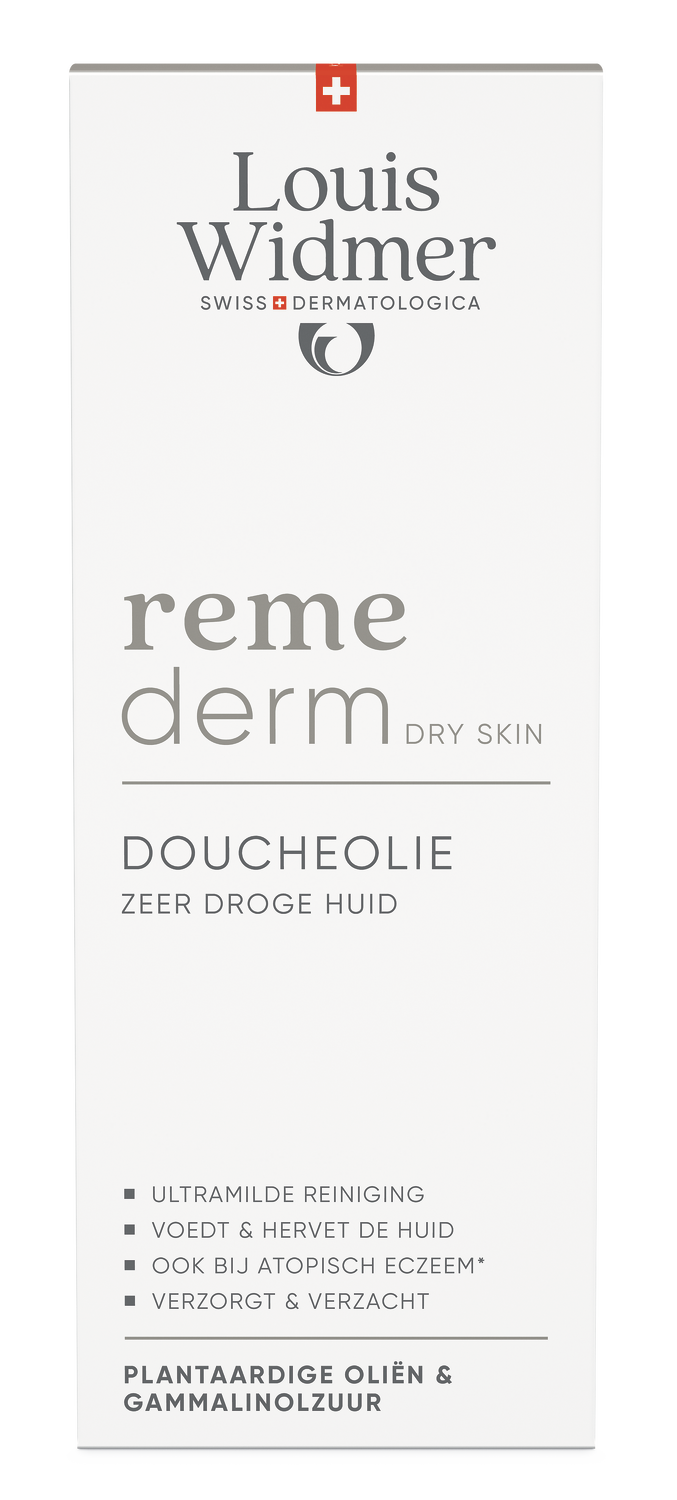 Louis Widmer Remederm Doucheolie Licht Geparfumeerd (200 ml)