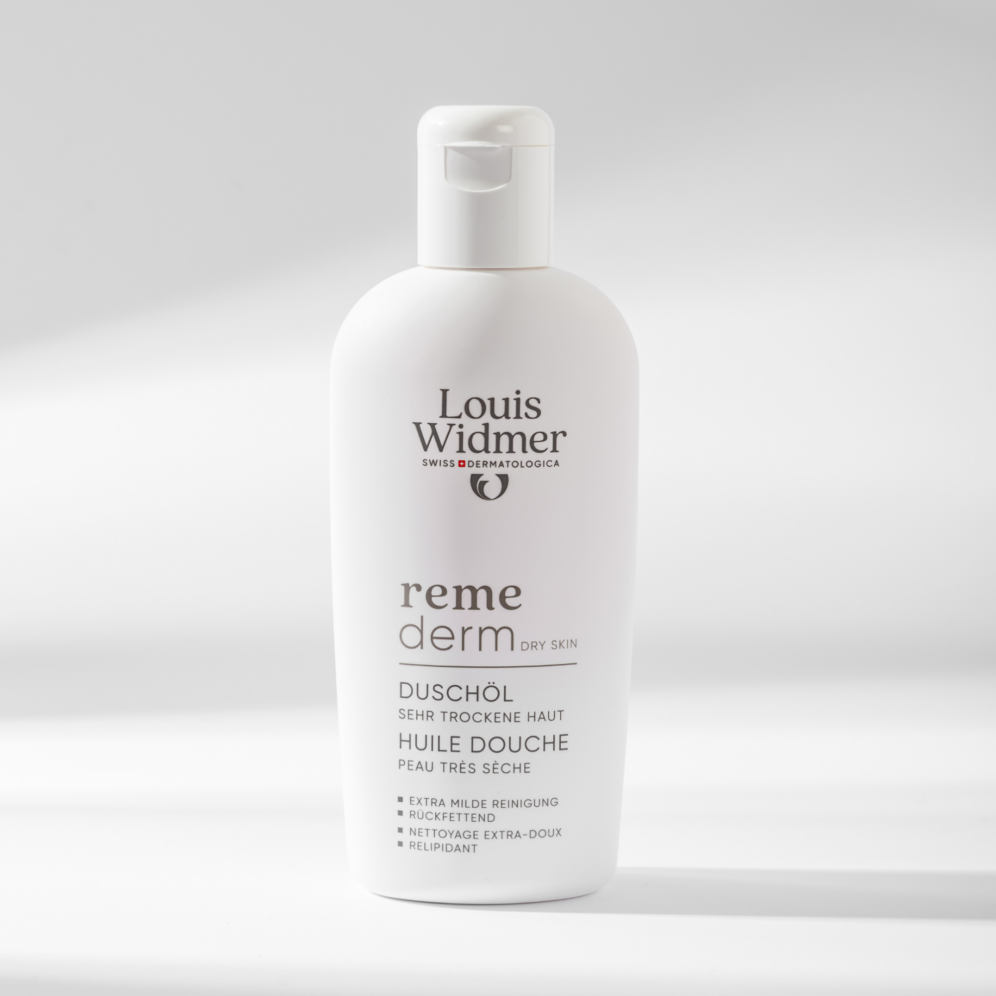Louis Widmer Remederm Doucheolie Licht Geparfumeerd (200 ml) - image 2