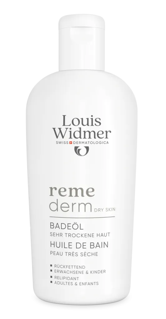 Louis Widmer Remederm Badolie Licht Geparfumeerd (250 ml)