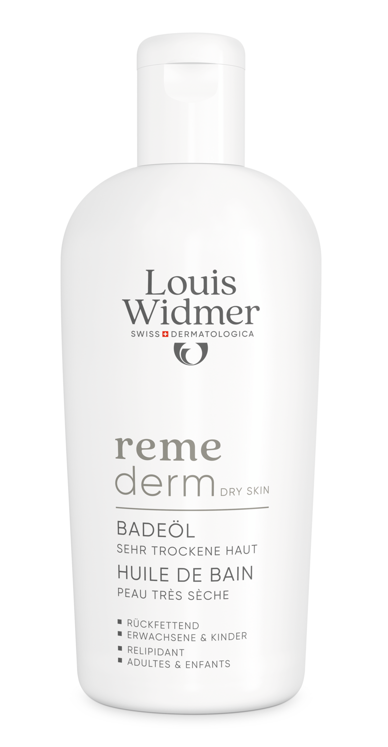 Louis Widmer Remederm Badolie Licht Geparfumeerd (250 ml)