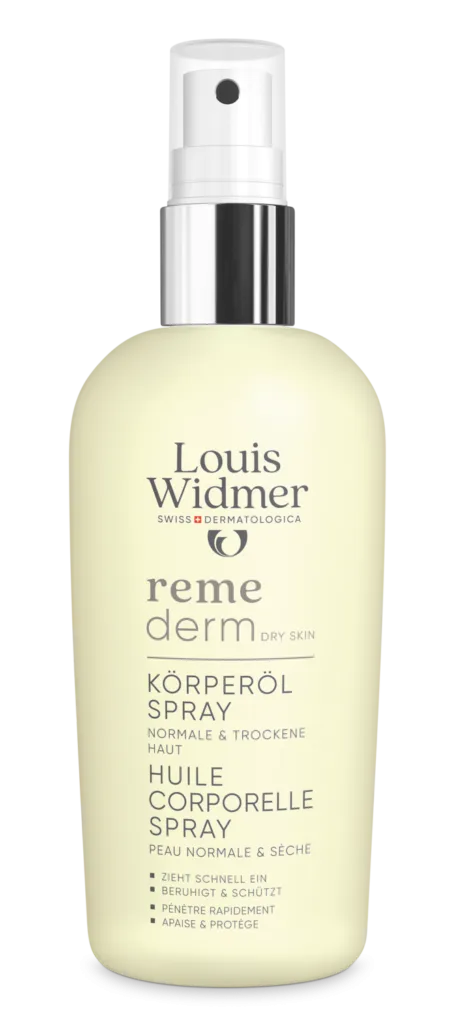 Louis Widmer Remederm Lichaamsolie Spray Licht Geparfumeerd (150 ml)