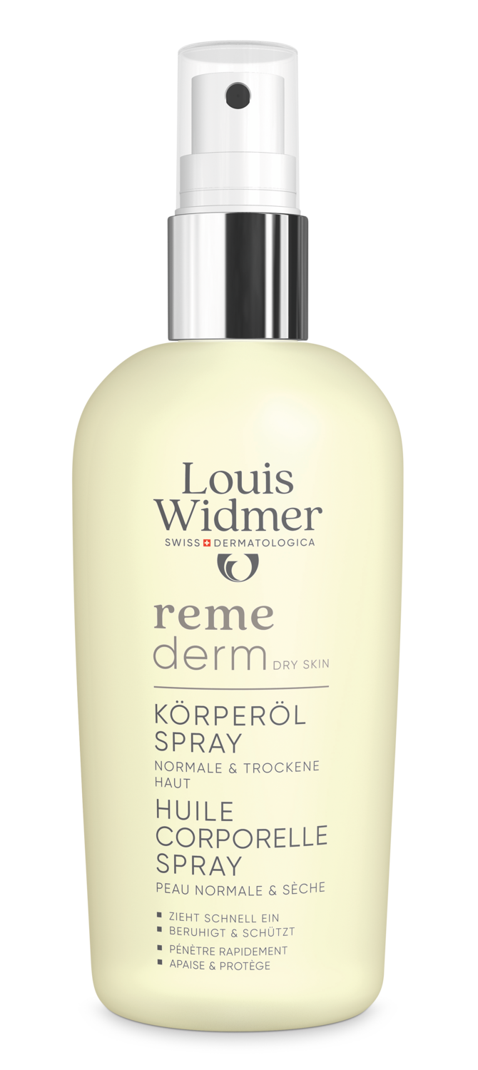 Louis Widmer Remederm Lichaamsolie Spray Licht Geparfumeerd (150 ml)