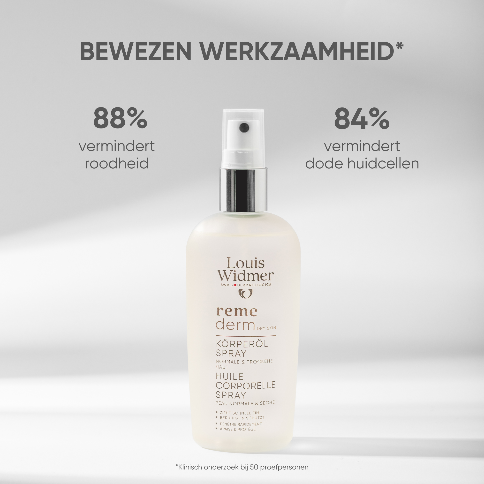 Louis Widmer Remederm Lichaamsolie Spray Licht Geparfumeerd (150 ml) - image 3