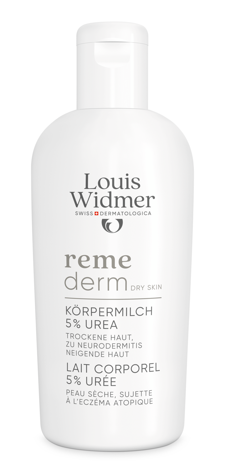 Louis Widmer Remederm Lichaamsmelk 5 % Ureum Licht Geparfumeerd (200 ml)