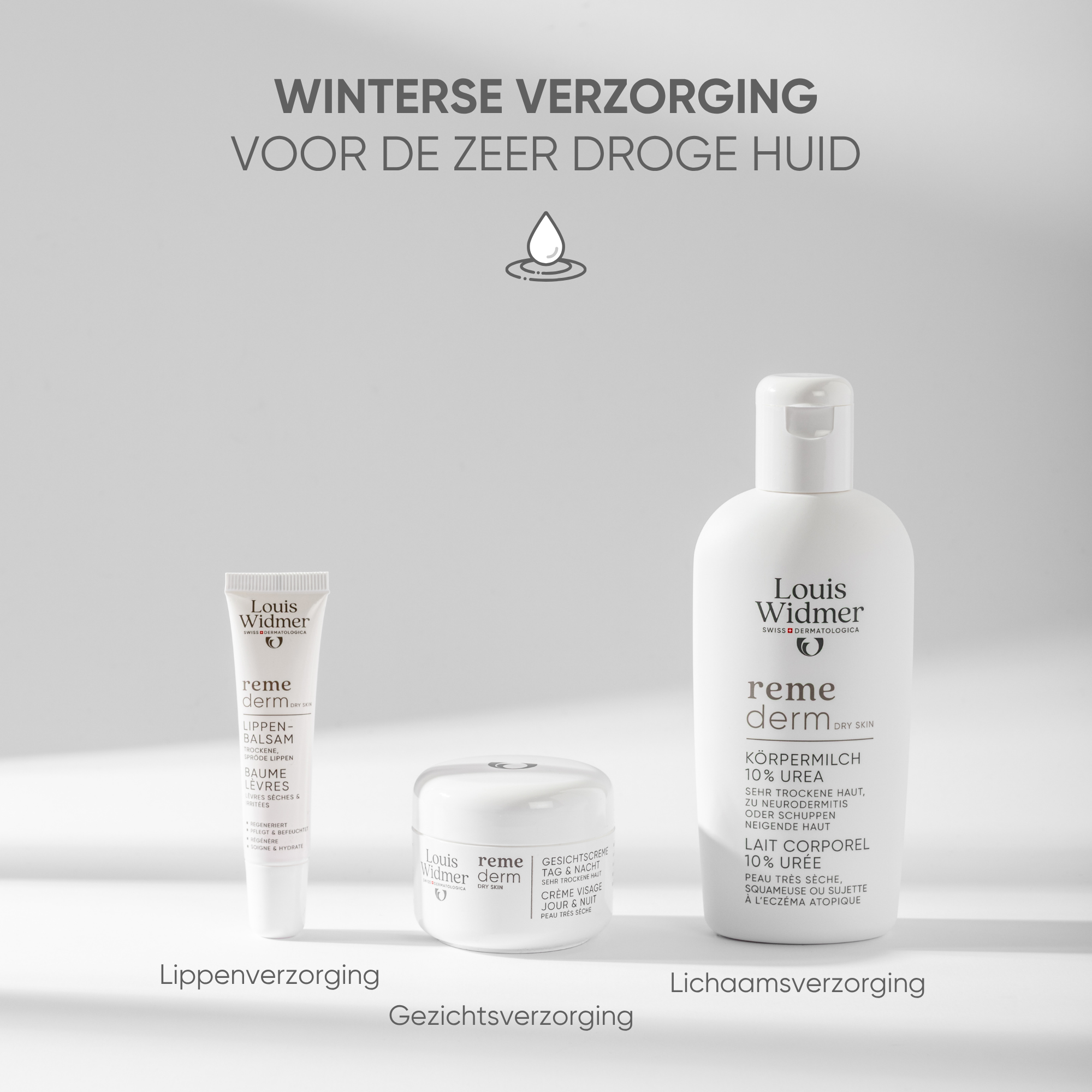 Louis Widmer Remederm Lichaamsmelk 5 % Ureum Value Pack Licht Geparfumeerd (400 ml) - image 7