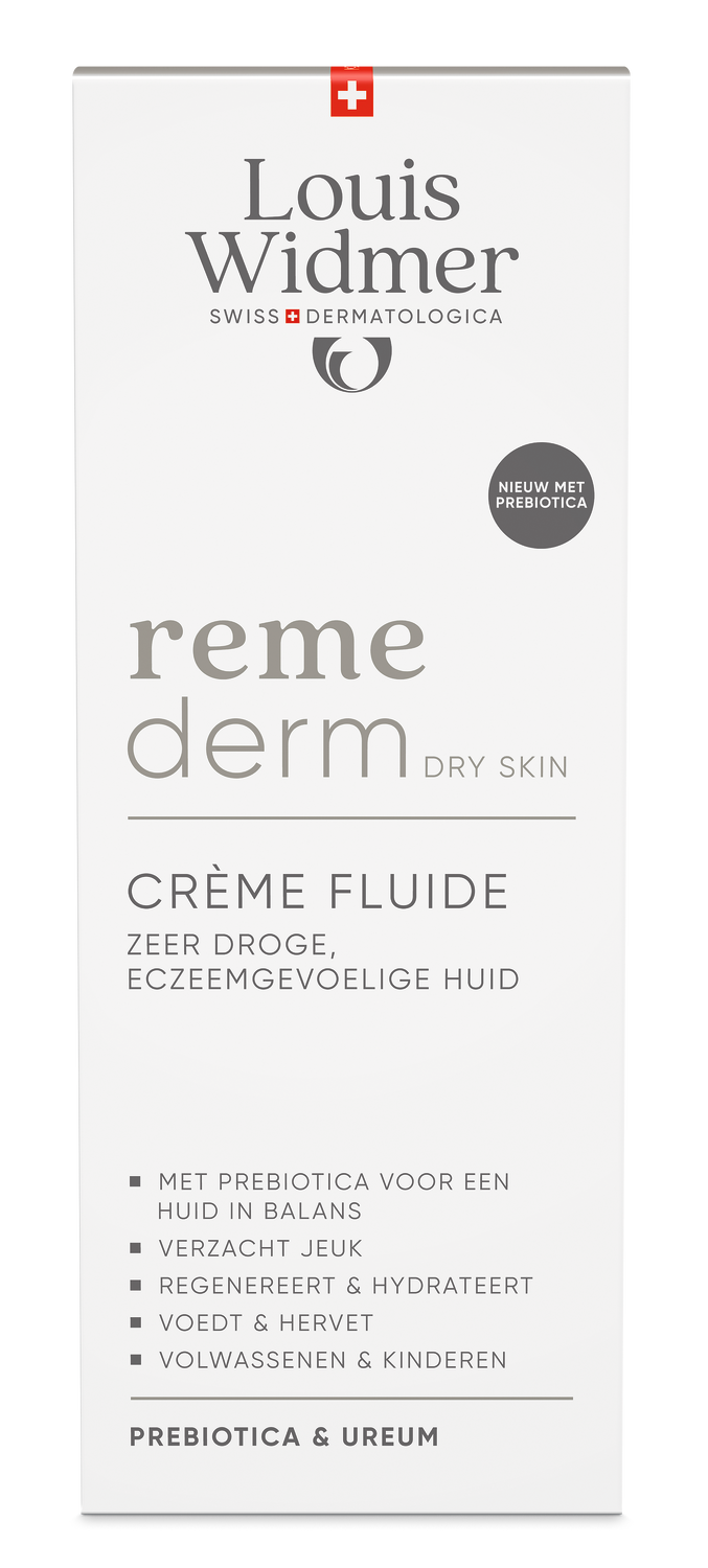 Louis Widmer Remederm Crème Fluide Licht Geparfumeerd (200 ml)