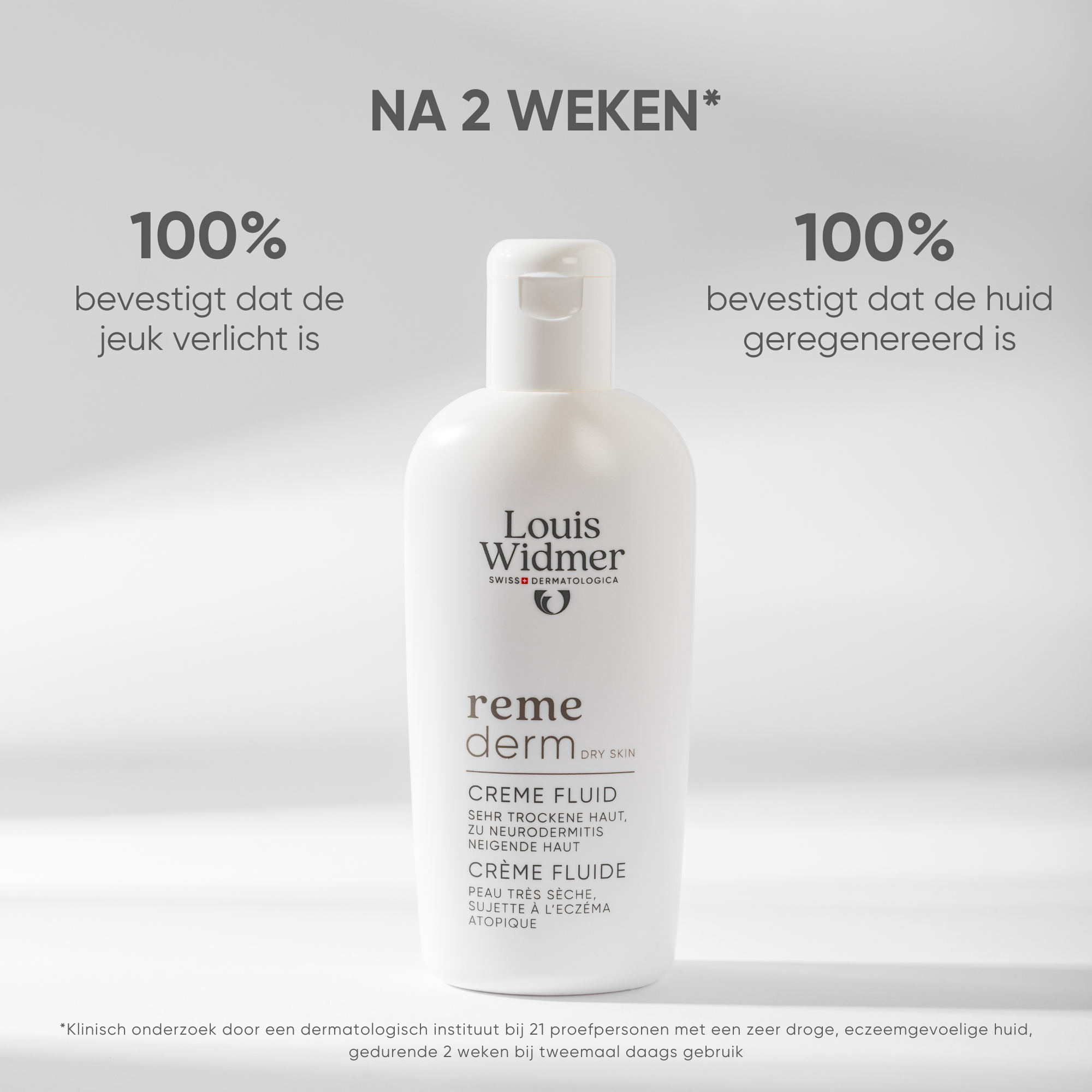 Louis Widmer Remederm Crème Fluide zonder Parfum (200 ml) - image 3