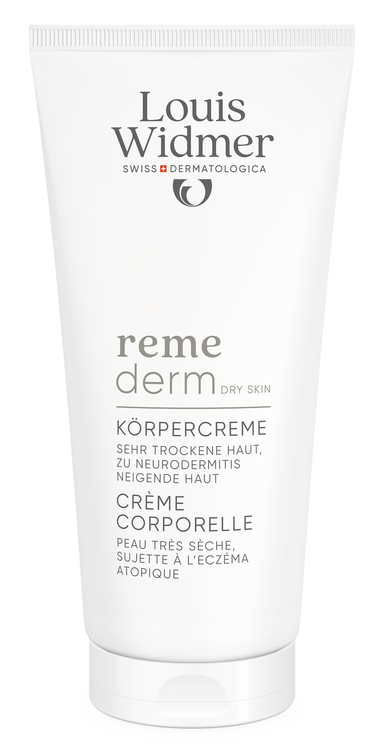 Louis Widmer Remederm Lichaamscrème Licht Geparfumeerd (200 ml)
