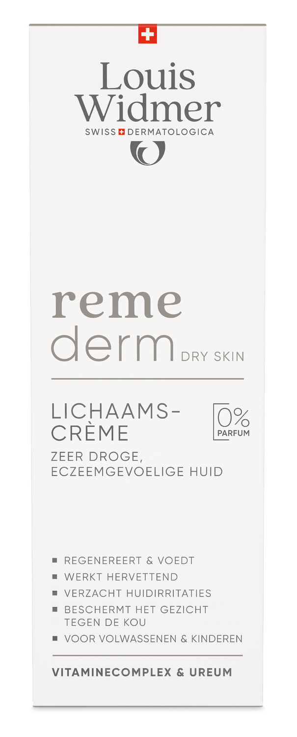 Louis Widmer Remederm Lichaamscrème zonder Parfum (200 ml)