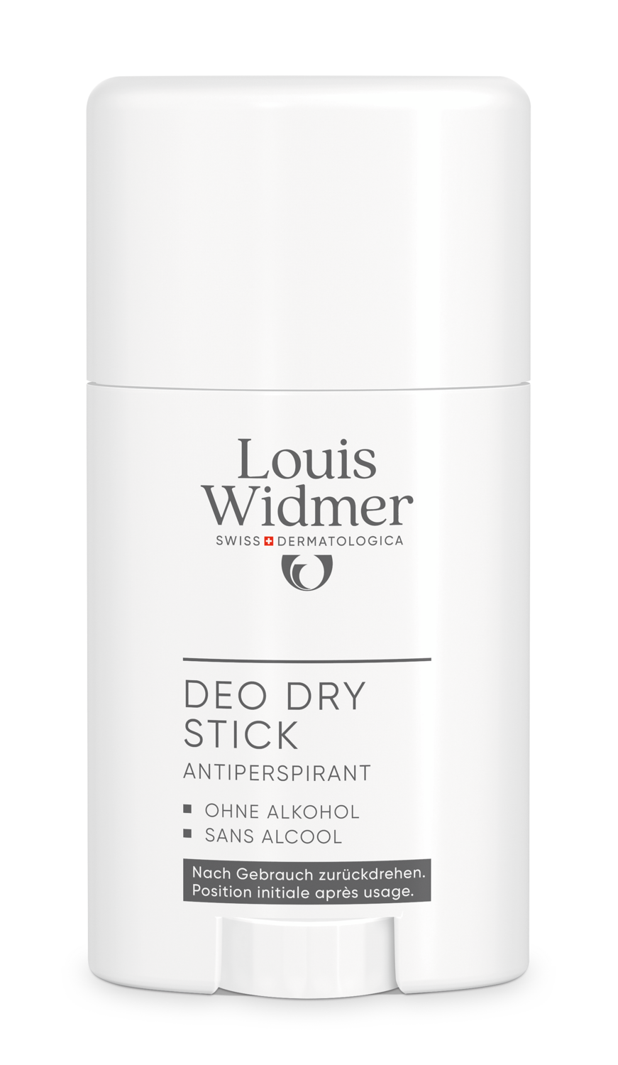 Louis Widmer Deo Dry Stick Antiperspirant zonder Parfum (50 ml)