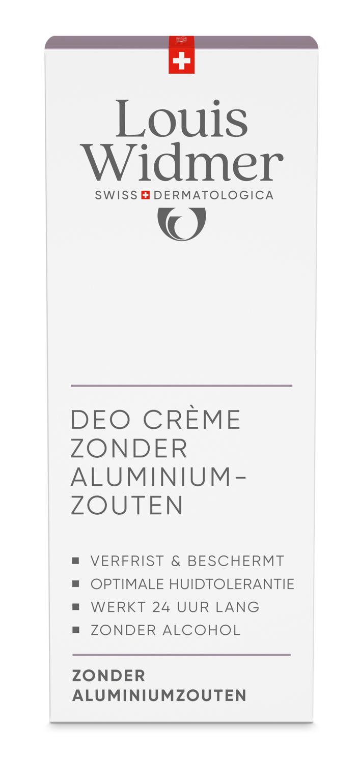 Louis Widmer Deo Crème zonder Aluminiumzouten Licht Geparfumeerd (40 ml)