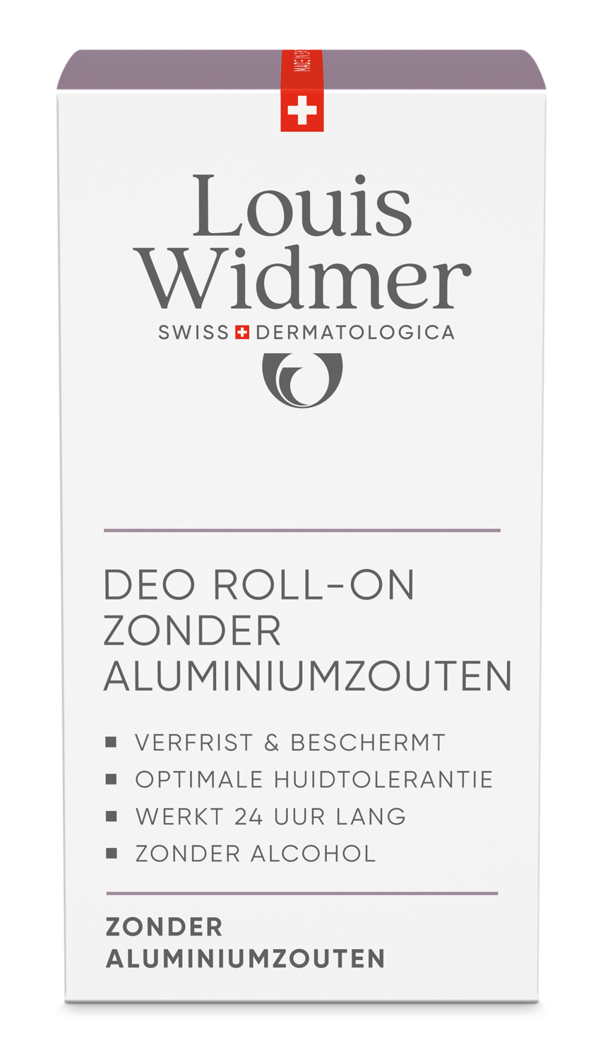 Louis Widmer Deo Roll-on zonder Aluminiumzouten Licht Geparfumeerd (50 ml)