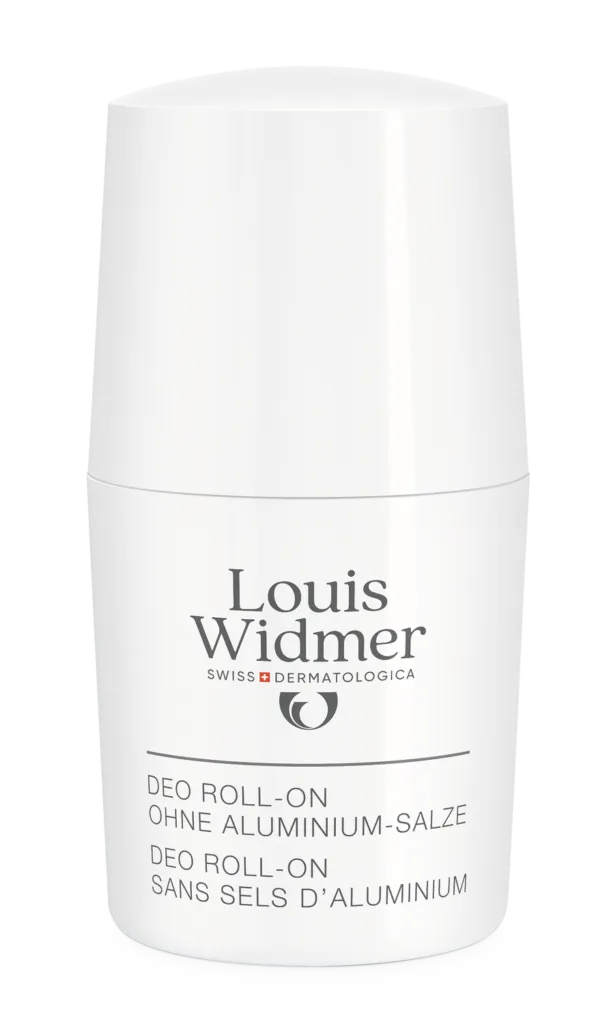 Louis Widmer Deo Roll-on zonder Aluminiumzouten zonder Parfum (50 ml)