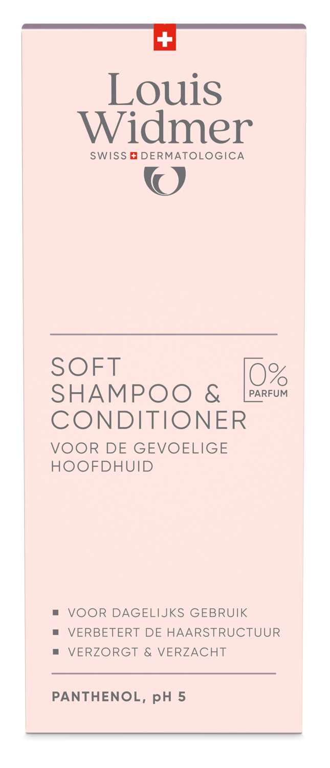 Louis Widmer Soft Shampoo & Conditioner zonder Parfum (150 ml)