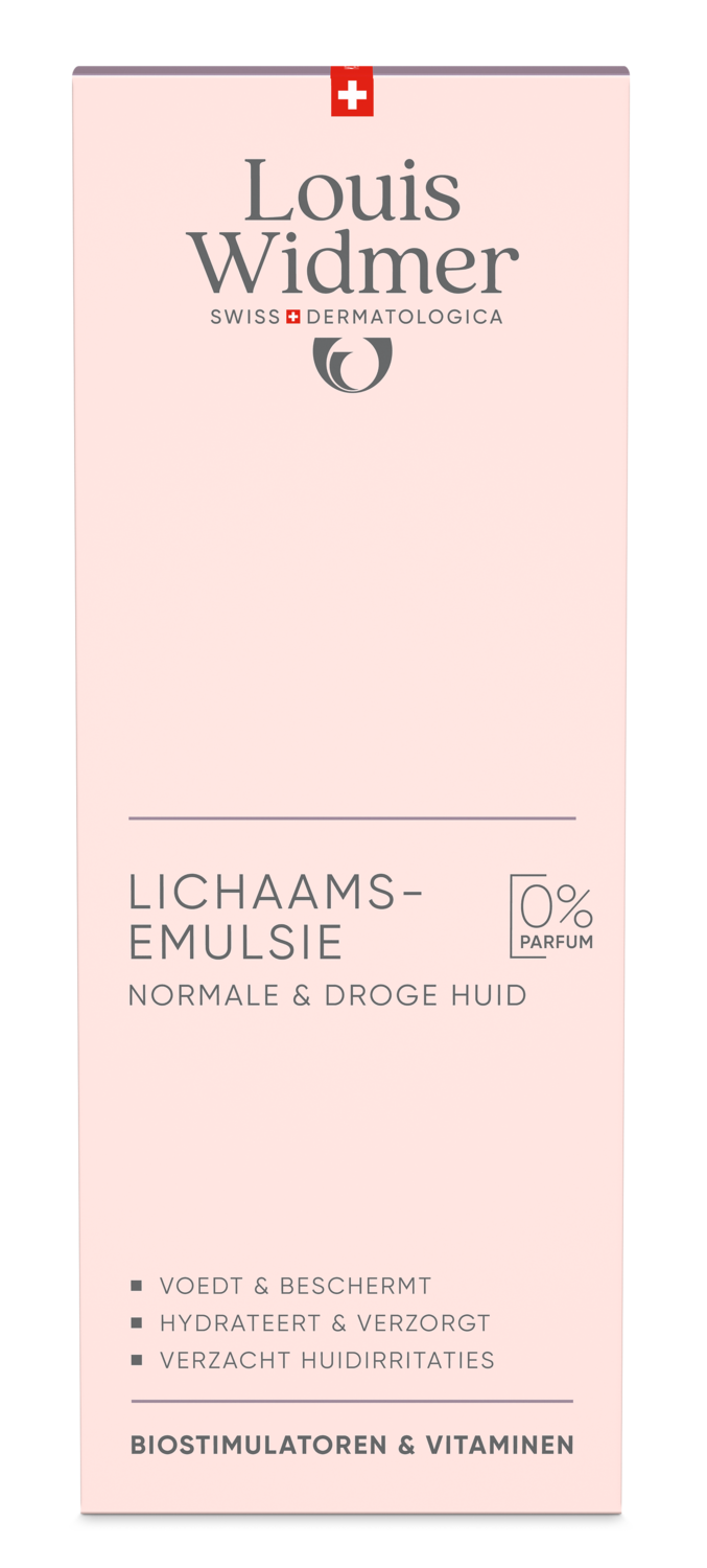 Louis Widmer Lichaamsemulsie zonder Parfum (200 ml)
