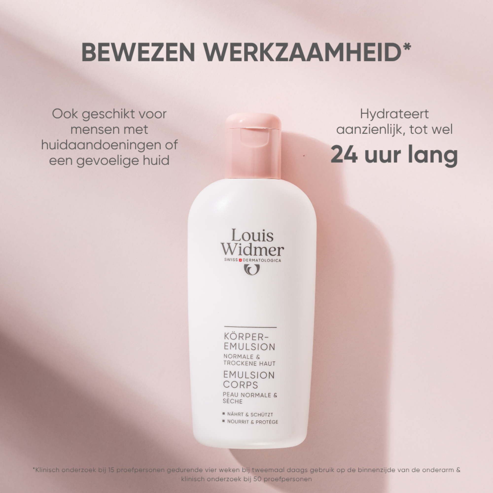 Louis Widmer Lichaamsemulsie zonder Parfum (200 ml) - image 3