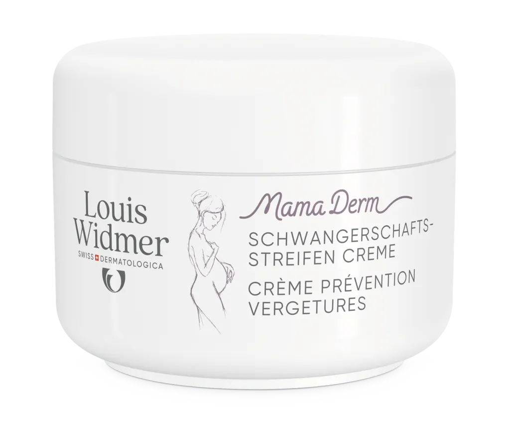 Louis Widmer Mamaderm Crème tegen Striemen Licht Geparfumeerd (250 ml)